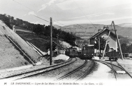 La gare de La motte-les-bains